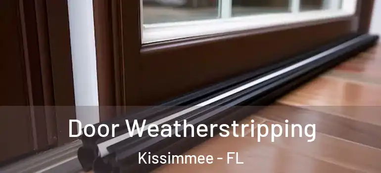  Door Weatherstripping Kissimmee - FL
